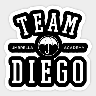 TEAM DIEGO THE UMBRELLA ACADEMY Sticker